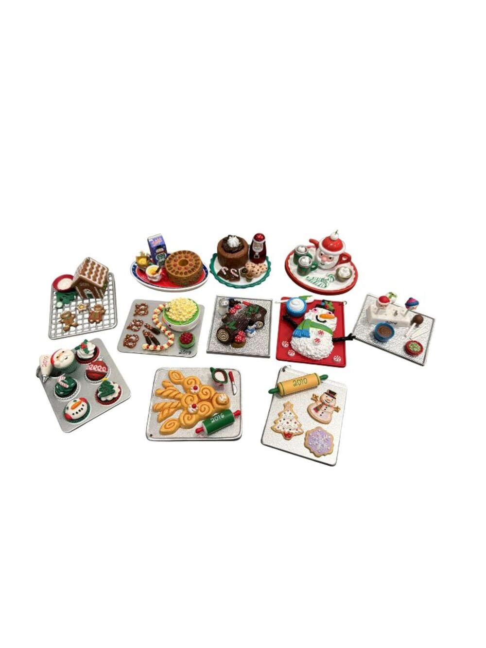 Hallmark Keepsake Ornaments Seasons Treatings Series Lot of 11 No boxes